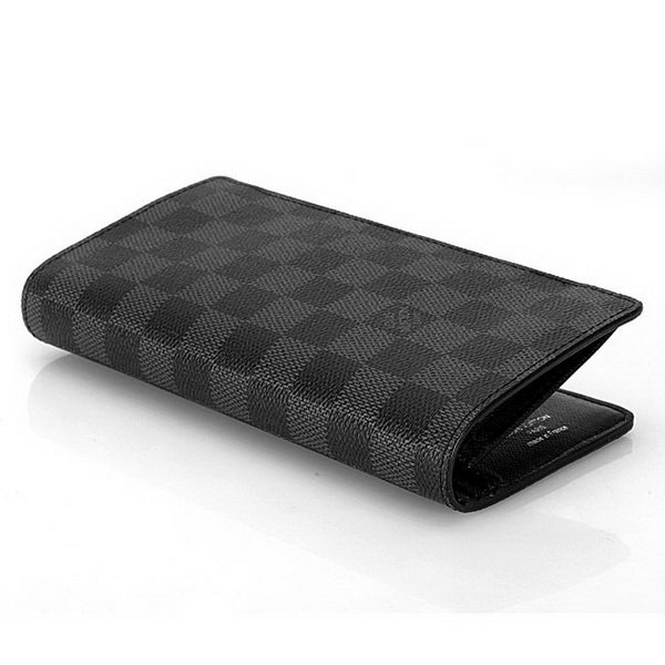 Louis Vuitton Damier Graphite Canvas Brazza Wallet N62665