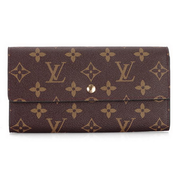 Louis Vuitton Monogram Canvas Sarah Wallet M61734