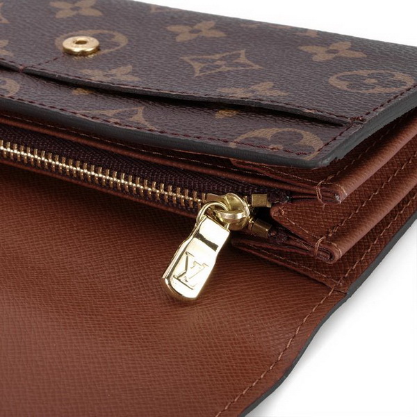 Louis Vuitton Monogram Canvas Sarah Wallet M61734