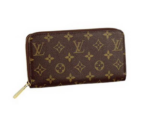 Louis Vuitton Monogram Canvas Zippy Wallet M60002