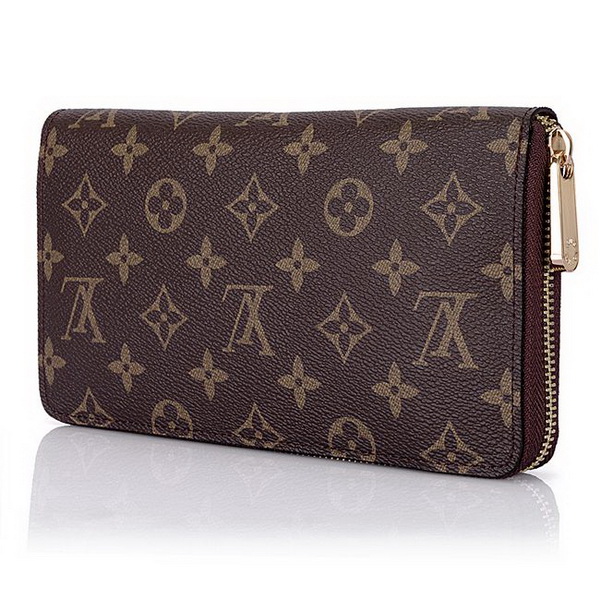 Louis Vuitton Monogram Canvas Zippy Wallet M60002