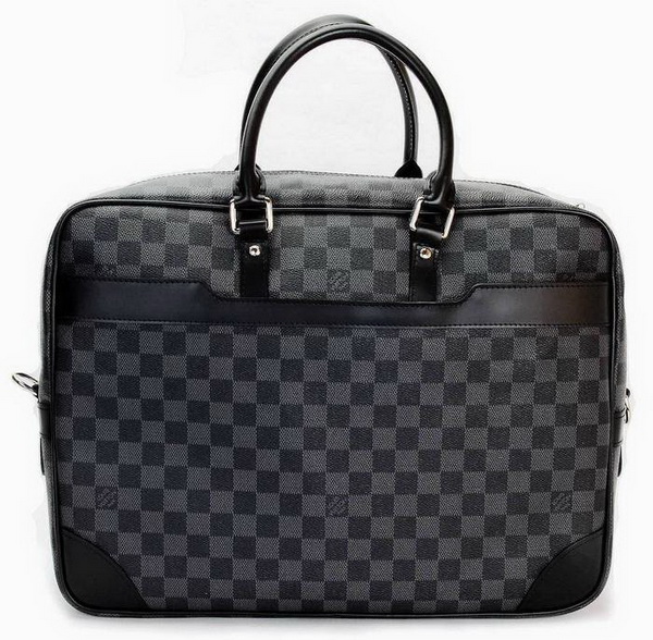 Louis Vuitton Damier Graphite Canvas Popte-Documents Voyage GM N41123