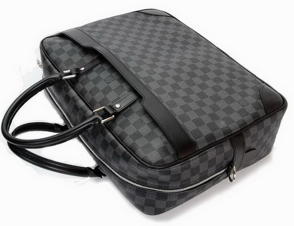 Louis Vuitton Damier Graphite Canvas Popte-Documents Voyage GM N41123