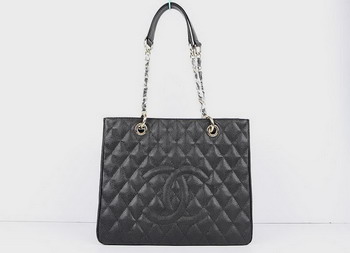 Chanel Shopper Tote Handbags 20995 Black